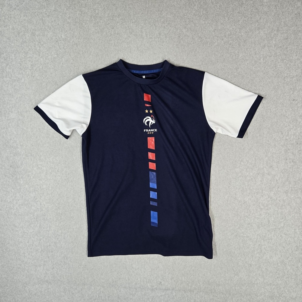 France National Football Team Men Shirt M Navy Blue Weeplay Graphic France READ